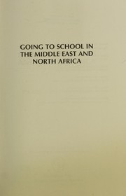 Front cover of Going to school in the Middle East and North Africa by Kwabena Dei Ofori-Attah