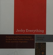 Cover of Jerky everything by Pamela Braun