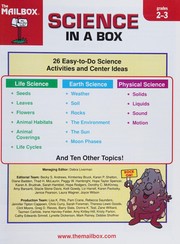 Front cover of Science in a Box Grades 2-3 by Becky Andrews