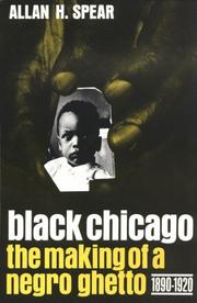 Cover of Black Chicago by Allan H. Spear