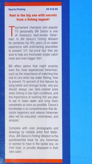 Cover of Bill dance's fishing wisdom by Bill Dance