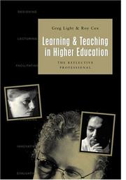 Cover of Learning and teaching in higher education by Light, Greg PhD.