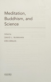 Front cover of Meditation, Buddhism, and Science by David McMahan