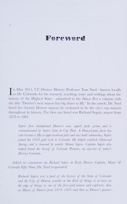 Front cover of Richard Sopris in Early Denver by Linda Bjorklund