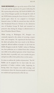 Cover of Life Inside the Bubble by Dan Bongino