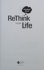 Cover of Rethink your life by Stan Toler