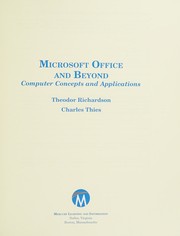 Cover of Microsoft Office and Beyond by Theodor Richardson