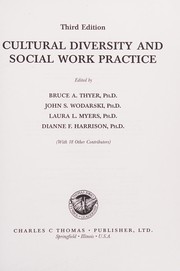 Front cover of Cultural diversity and social work practice by Bruce A. Thyer
