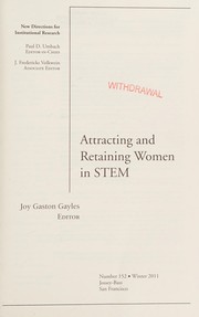 Front cover of Attracting and Retaining Women in STEM by Joy Gaston Gayles