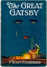 Front cover of Great Gatsby by F. Scott Fitzgerald