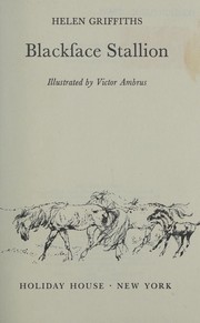 Cover of Blackface stallion by Helen Griffiths