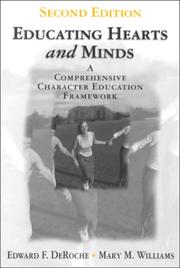Front cover of Educating hearts and minds by Edward F. DeRoche