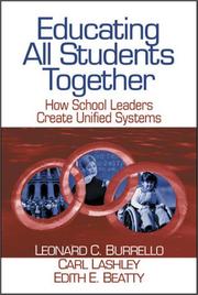 Cover of Educating All Students Together by Leonard C. Burrello