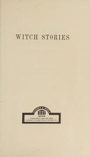 Front cover of Witch stories by Eliza Lynn Linton