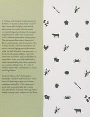 Front cover of Portland, Maine chef's table by Margaret Hathaway