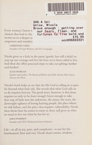 Cover of Brave enough by Nicole Unice