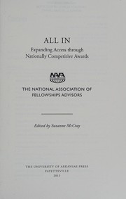 Cover of All in by Suzanne McCray