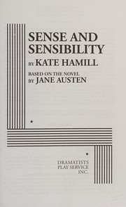 Cover of Sense and sensibility by Kate Hamill