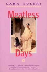 Cover of Meatless days by Sara Suleri
