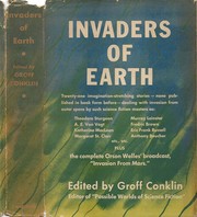 Front cover of Invaders of Earth by Conklin, Groff