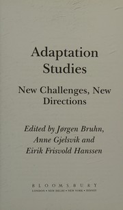 Cover of Adaptation studies by Jørgen Bruhn