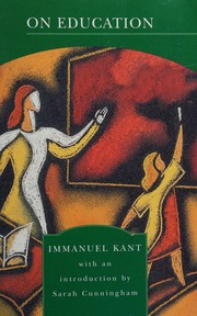 Front cover of On Education by Immanuel Kant
