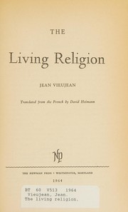Cover of The living religion by Jean Vieujean