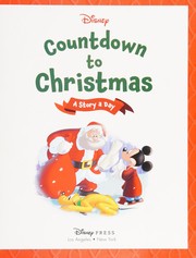 Cover of Disney's Countdown to Christmas by Disney Storybook Art Team
