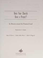 Cover of Does your church have a prayer? by Marc D. Brown
