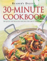 Front cover of 30-Minute Cookbook by Bill Hylton
