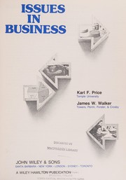 Cover of Issues in business by Karl F. Price