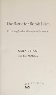 Cover of Battle for British Islam by Sara Khan