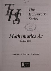 Cover of Mathematics by James Dawe