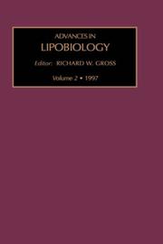 Front cover of Advances in Lipobiology, Volume 2 (Advances in Lipobiology) by R.W. Gross