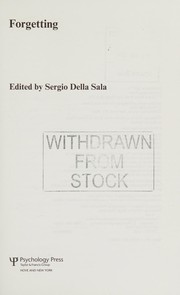 Cover of Forgetting by Sergio Della Sala