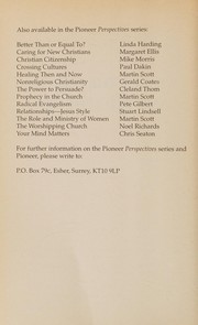 Front cover of Non-religious Christianity (Pioneer Perspectives S.) by Gerald Coates