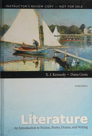 Front cover of Literature--Twelfth Edition by X. J. Kennedy