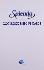 Front cover of Splenda brand cookbook & recipe cards by LLC McNeil Nutritionals