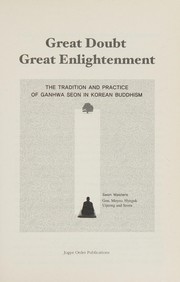 Cover of Great doubt, great enlightenment by Kou