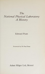 Front cover of The National Physical Laboratory by Edward C. Pyatt