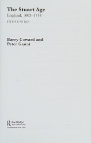 Cover of The Stuart age by Barry Coward