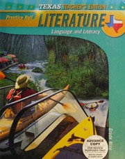 Front cover of Prentice Hall Literature--Texas--Language and Literacy--Grade 9 by Grant P. Wiggins