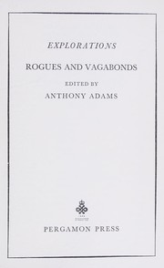 Cover of Rogues and vagabonds by Anthony Adams