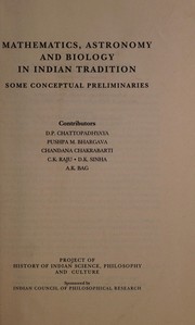 Front cover of Mathematics, astronomy, and biology in Indian tradition by D. P. Chattopadhyaya