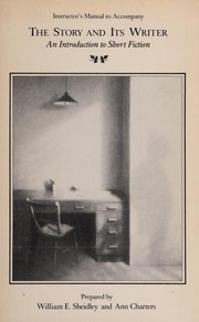 Front cover of Instructor's manual to accompany The story and its writer by William E. Sheidley