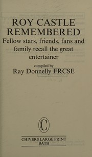 Cover of Roy Castle Remembered by Ray Donnelly