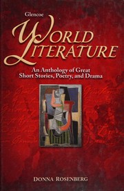 Cover of Glencoe World Literature by Donna Rosenberg