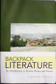 Front cover of Backpack literature by X. J. Kennedy