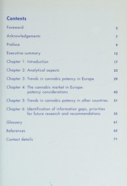 Front cover of An overview of cannabis potency in Europe by L. A. King