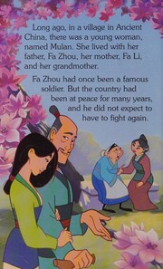 Front cover of Disney's Mulan by Walt Disney Company Staff